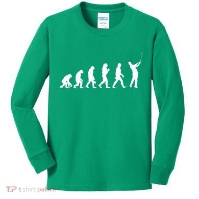 Golf Evolution Kids Long Sleeve Shirt