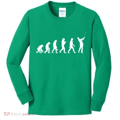 Golf Evolution Kids Long Sleeve Shirt