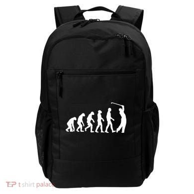Golf Evolution Funny Golfer Backpack
