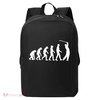 Golf Evolution Funny Golfer Modern Backpack