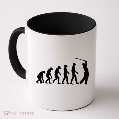 Golf Evolution Funny Golfer Coffee Mug