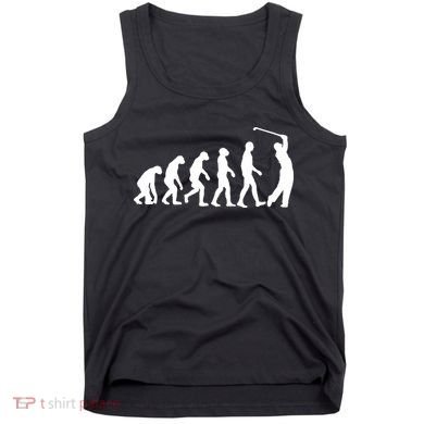 Golf Evolution Funny Golfer Tank Top