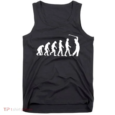 Golf Evolution Funny Golfer Tank Top