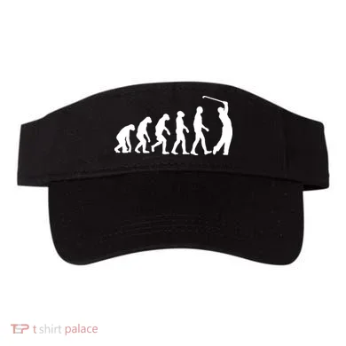 Golf Evolution Funny Golfer Visor