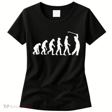 Golf Evolution Funny Golfer Women's T-Shirt
