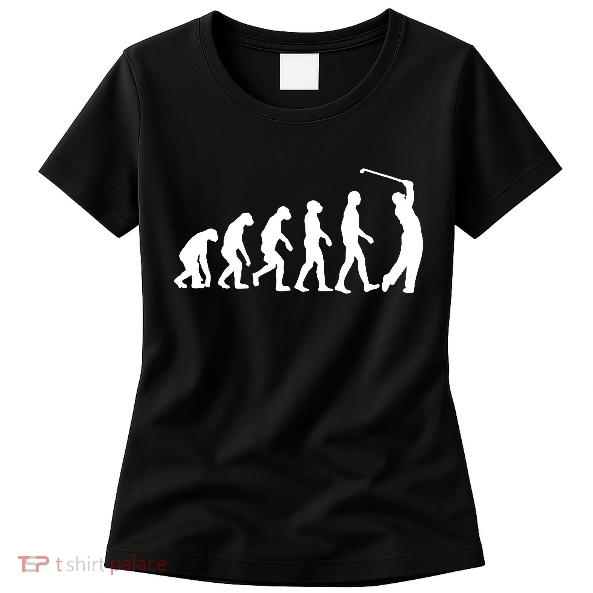 Golf Evolution Funny Golfer Women's T-Shirt
