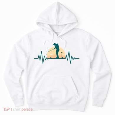 Golf Hearbeat Hoodie