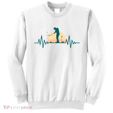 Golf Hearbeat Sweatshirt