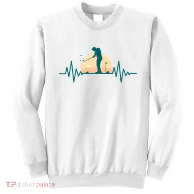 Golf Hearbeat Sweatshirt