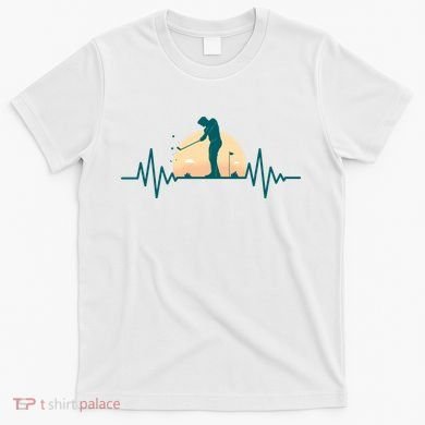 Golf Hearbeat T-Shirt