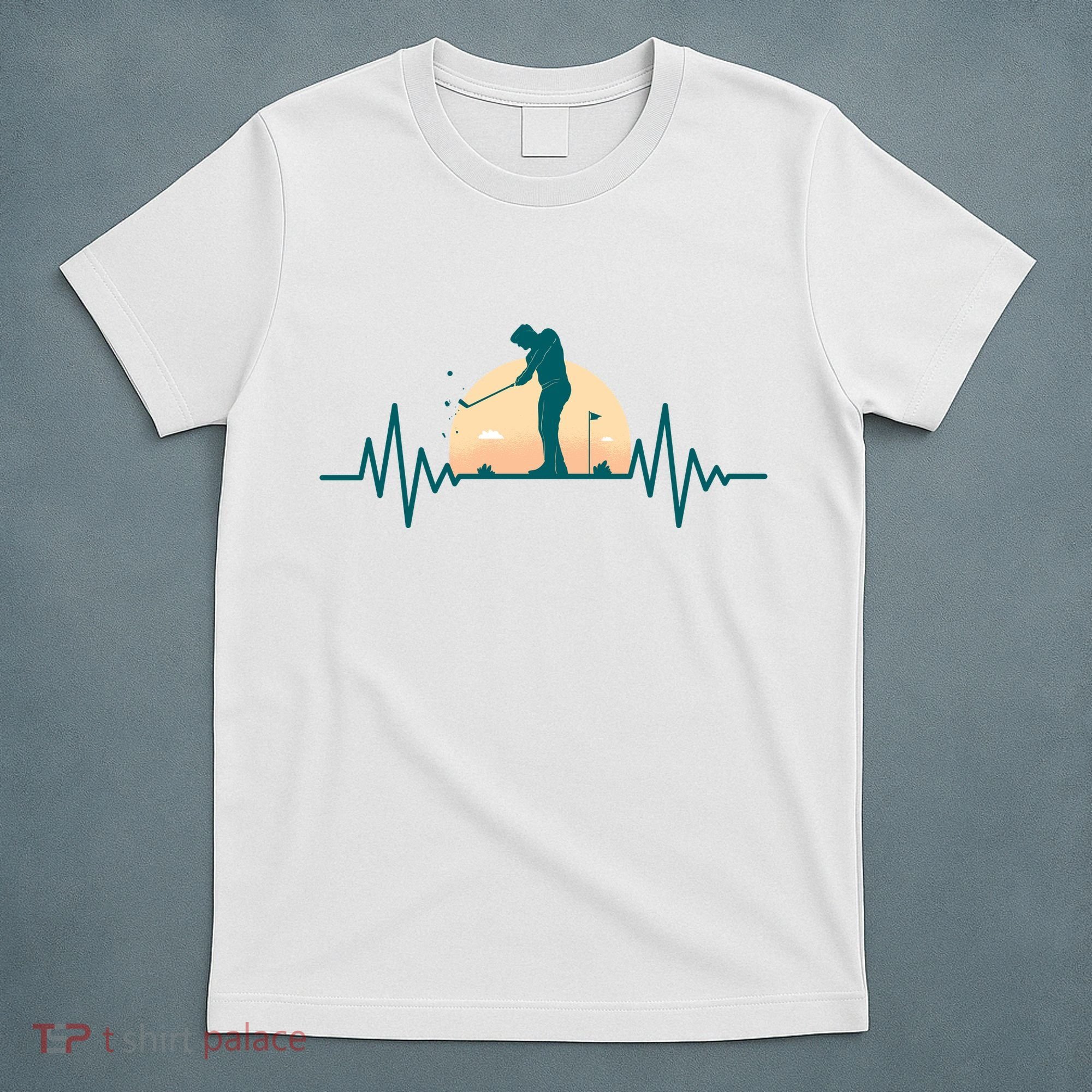 Golf Hearbeat T-Shirt