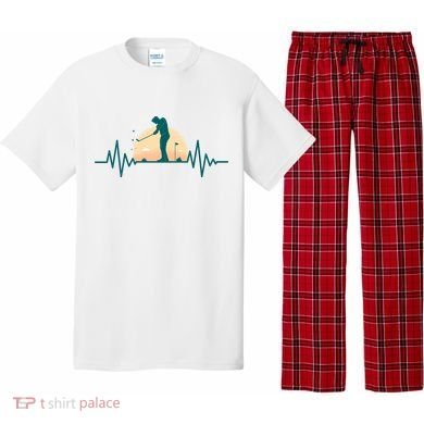 Golf Hearbeat Pajama Set