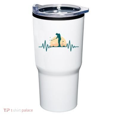 Golf Hearbeat Tumbler