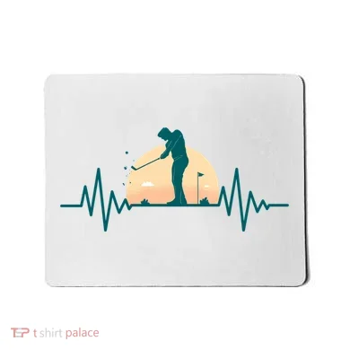 Golf Hearbeat Mousepad