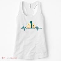 Golf Hearbeat Women's Tank Top thumb 0