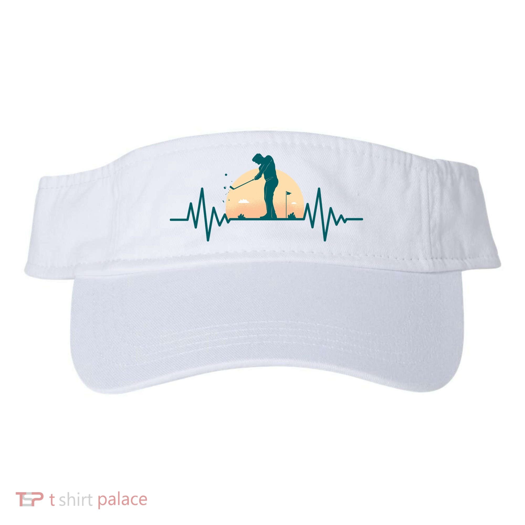 Golf Hearbeat Visor