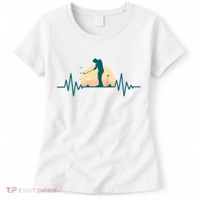 Golf Hearbeat Women's T-Shirt