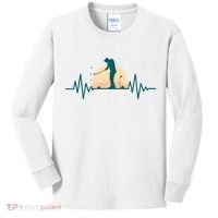 Golf Hearbeat Kids Long Sleeve Shirt thumb 0