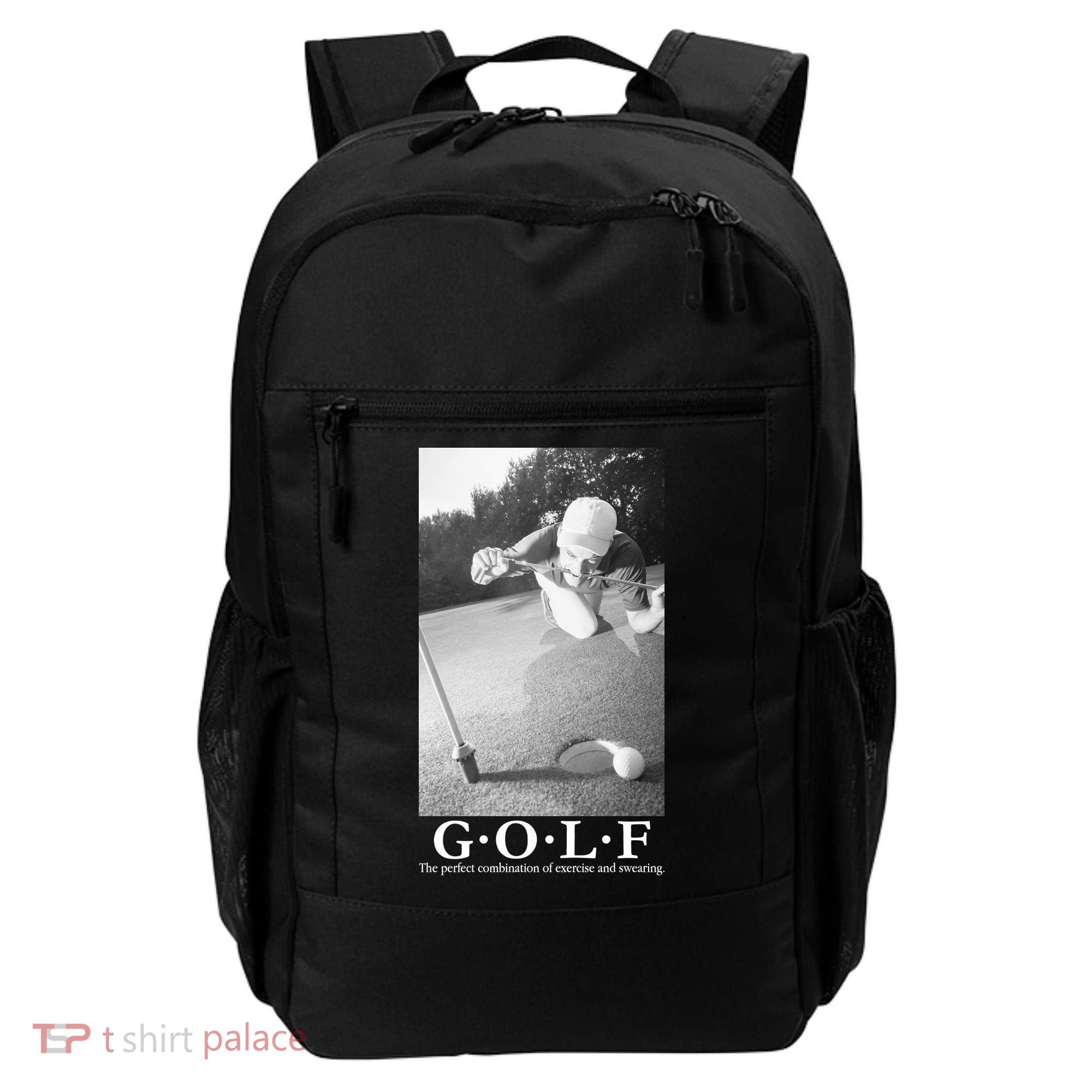 GOLF Perfect Combination Of Exercise And Swearing Backpack