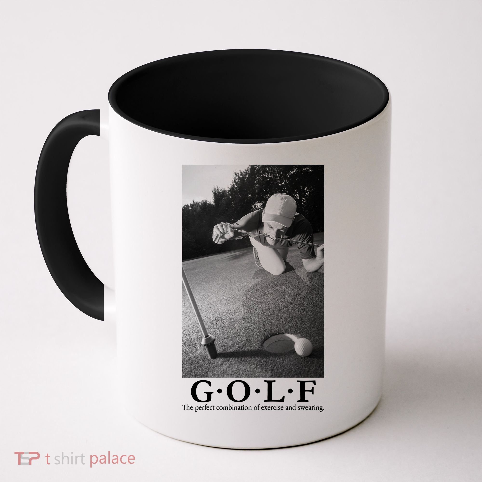 GOLF Perfect Combination Of Exercise And Swearing Coffee Mug