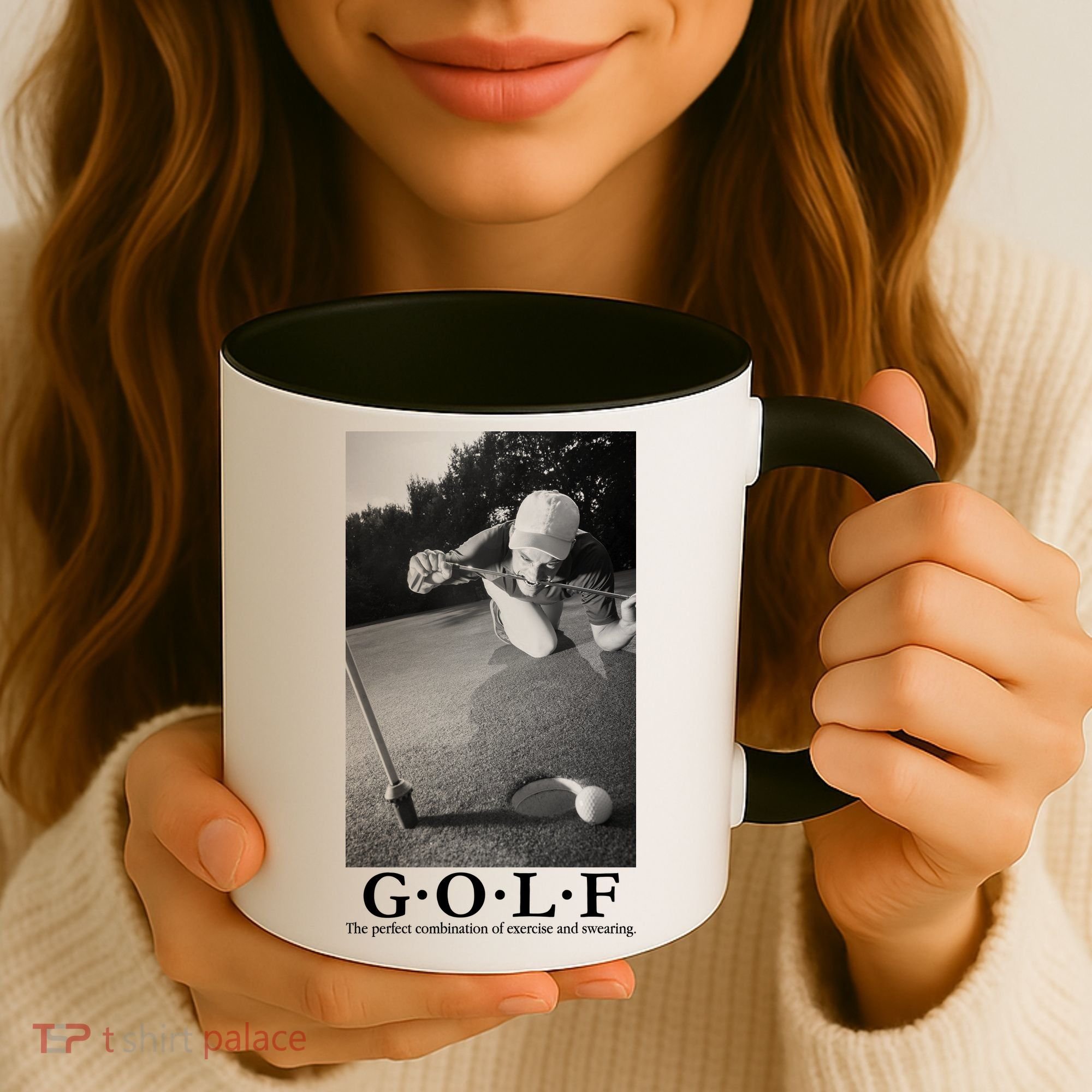 GOLF Perfect Combination Of Exercise And Swearing Coffee Mug