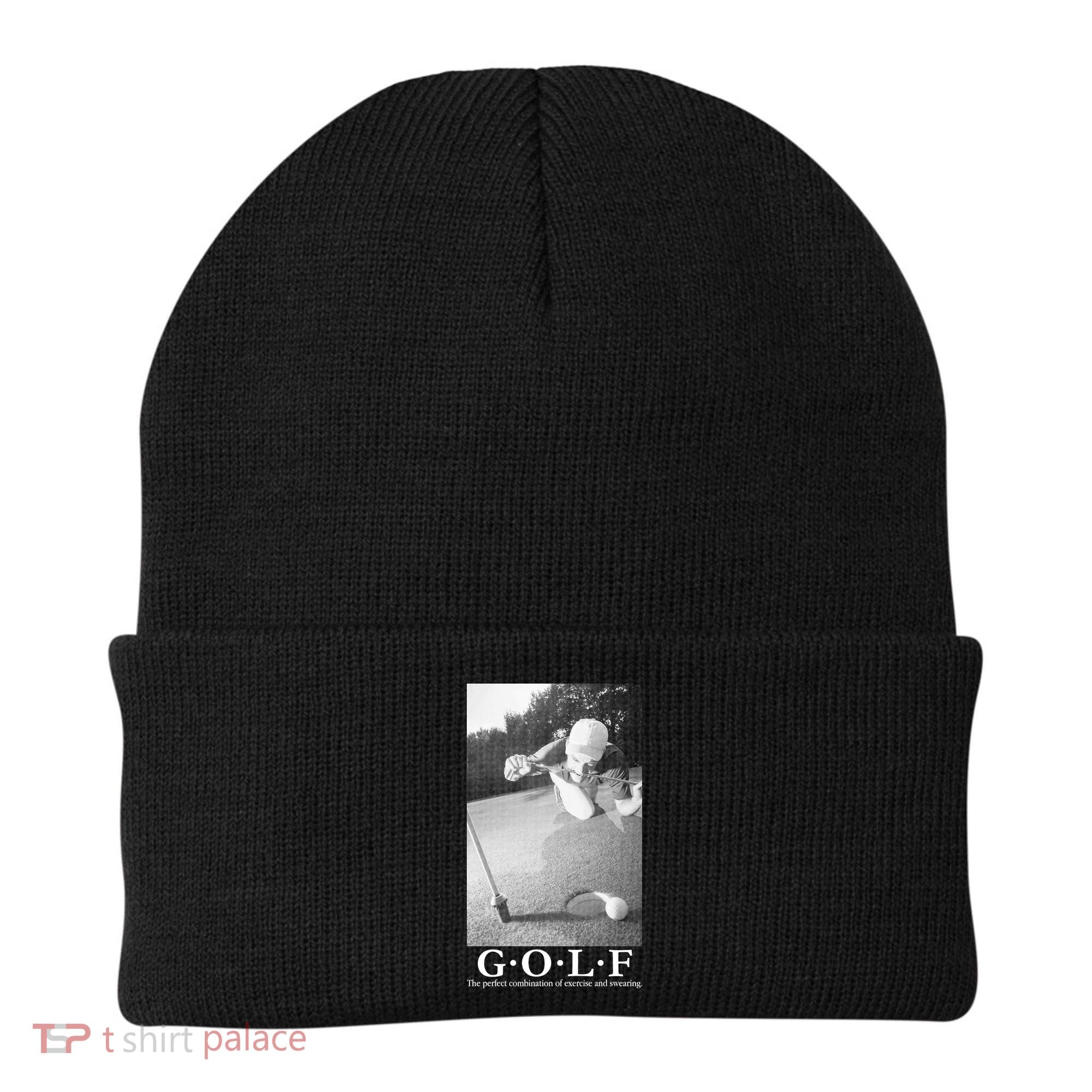 GOLF Perfect Combination Of Exercise And Swearing Beanie