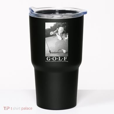GOLF Perfect Combination Of Exercise And Swearing Tumbler