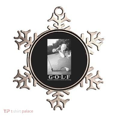 GOLF Perfect Combination Of Exercise And Swearing Ornament