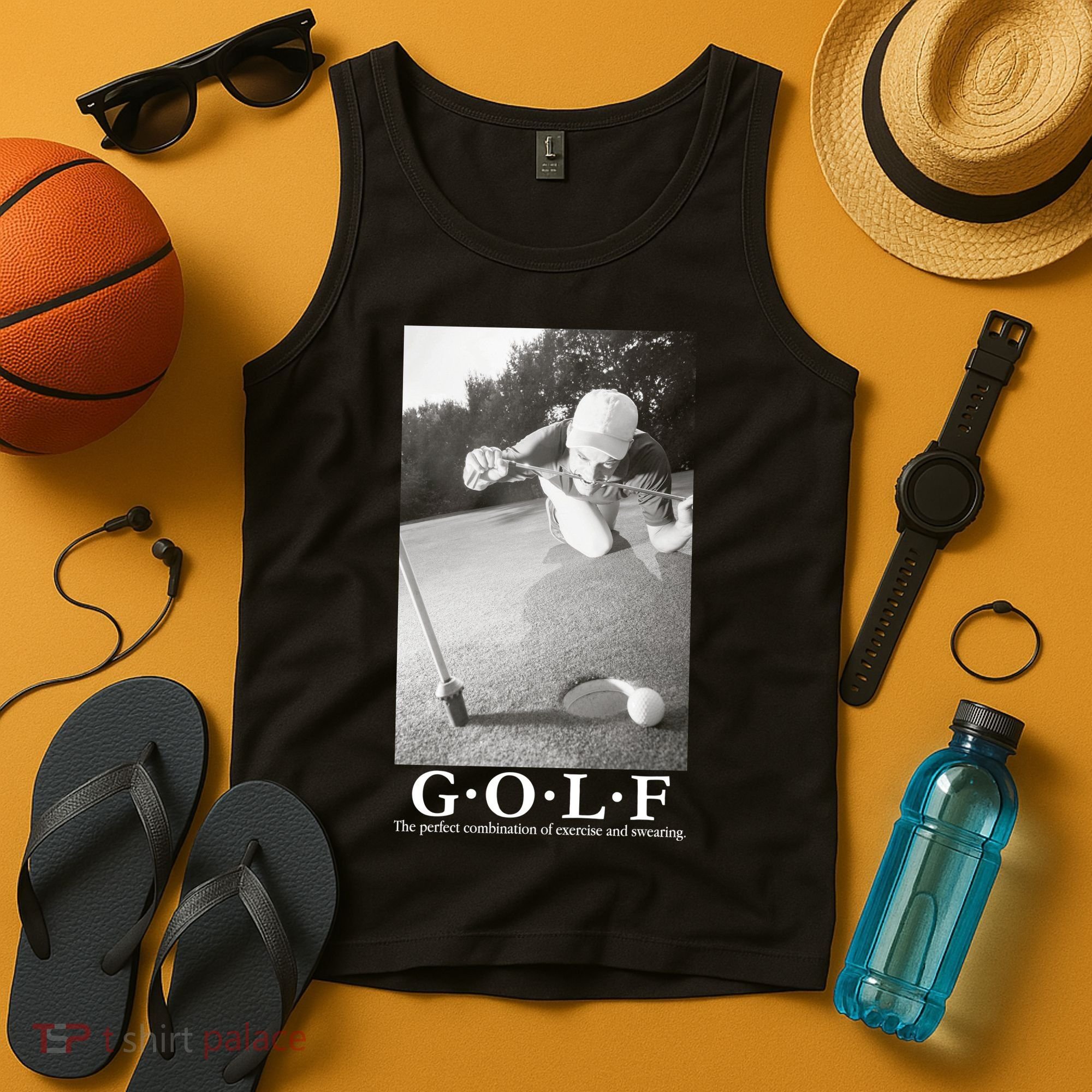 GOLF Perfect Combination Of Exercise And Swearing Tank Top