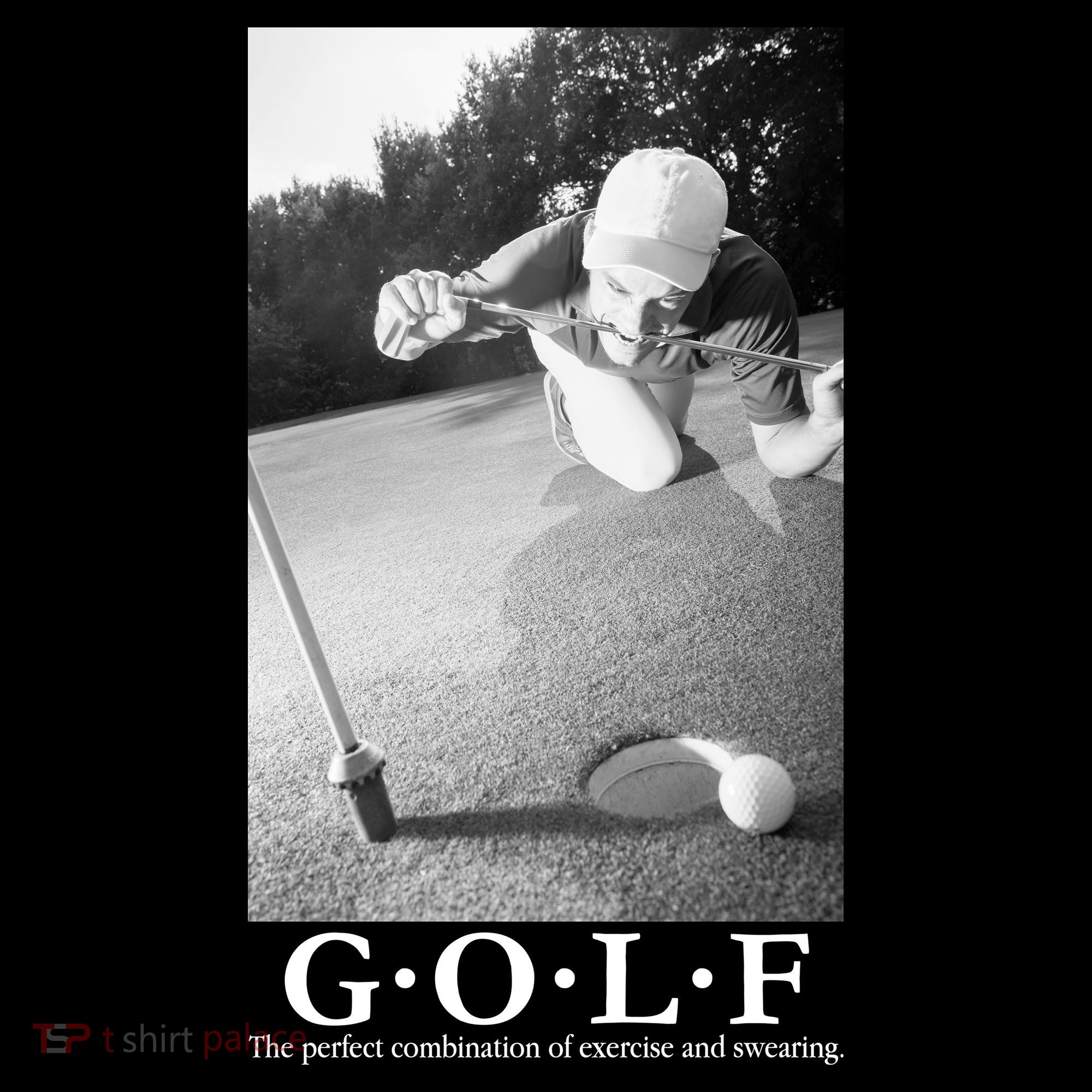 GOLF Perfect Combination Of Exercise And Swearing Tank Top