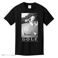GOLF Perfect Combination Of Exercise And Swearing Kids T-Shirt thumb 0