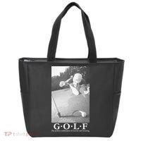GOLF Perfect Combination Of Exercise And Swearing Tote Bag thumb 0