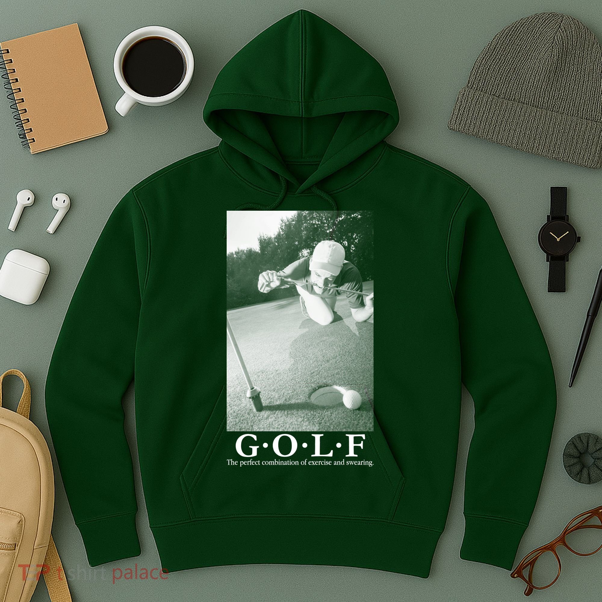 GOLF Perfect Combination Of Exercise And Swearing Hoodie