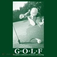 GOLF Perfect Combination Of Exercise And Swearing Long Sleeve Shirt thumb 2