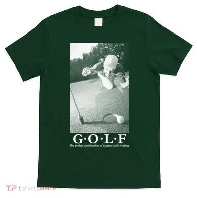 GOLF Perfect Combination Of Exercise And Swearing T-Shirt
