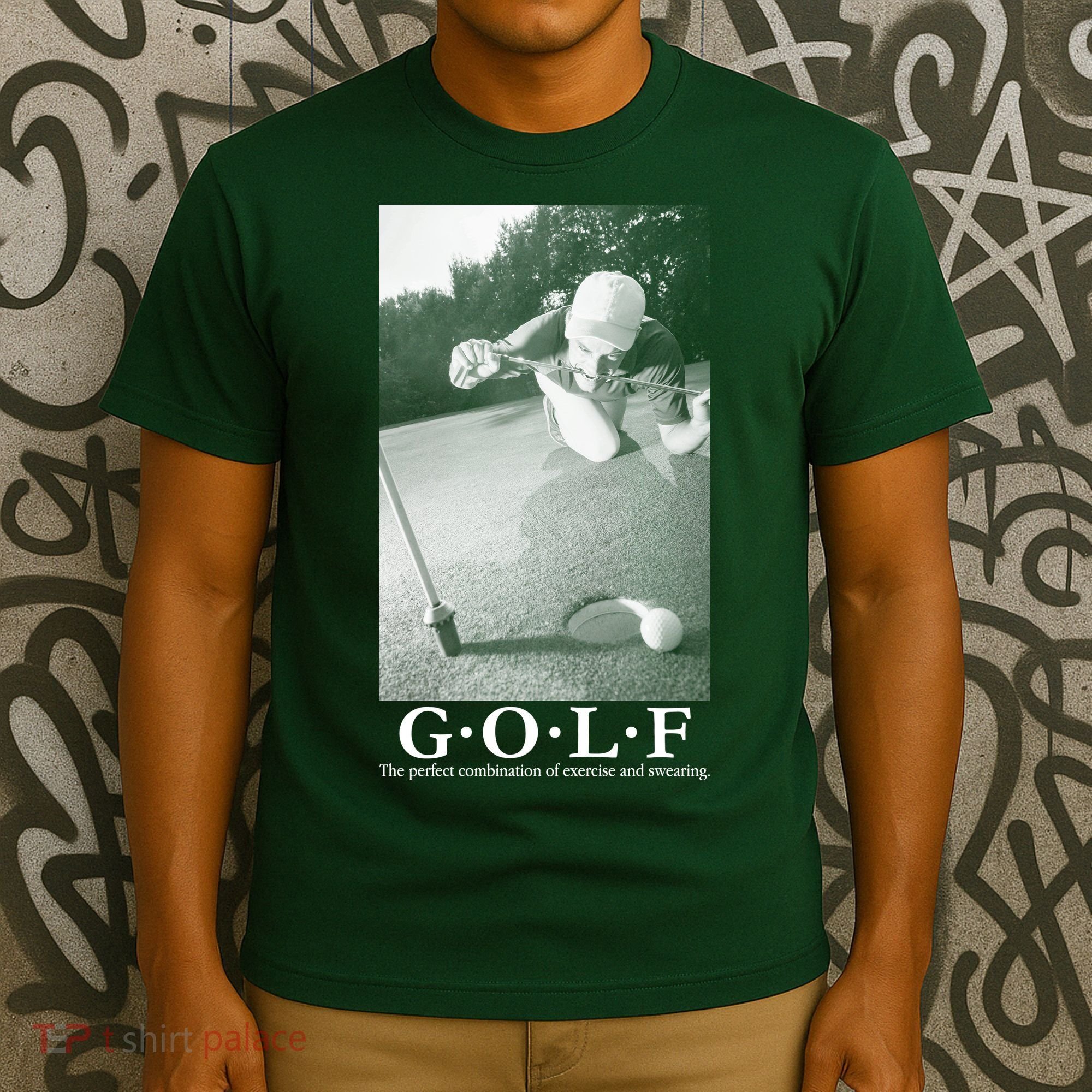 GOLF Perfect Combination Of Exercise And Swearing T-Shirt