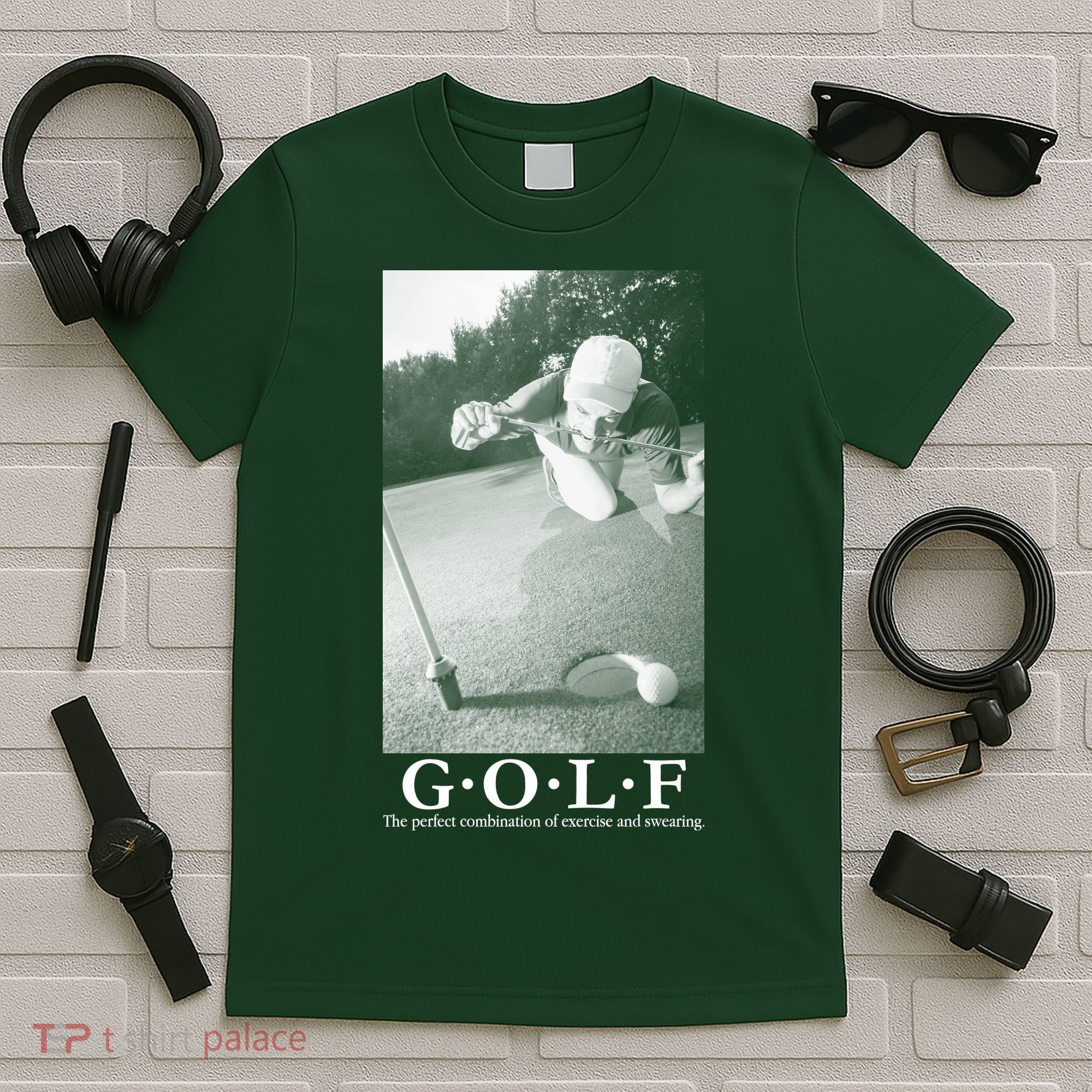GOLF Perfect Combination Of Exercise And Swearing T-Shirt