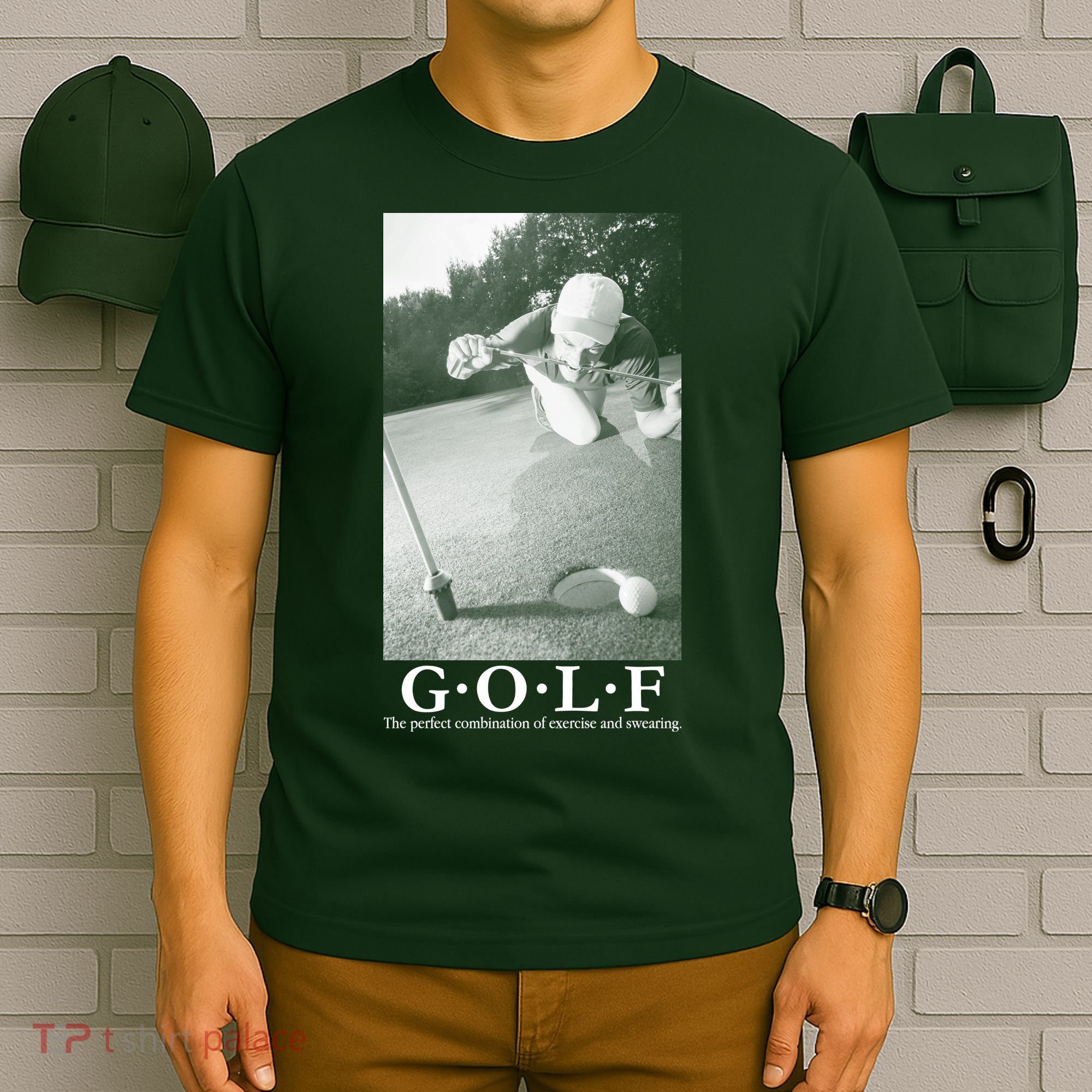 GOLF Perfect Combination Of Exercise And Swearing T-Shirt
