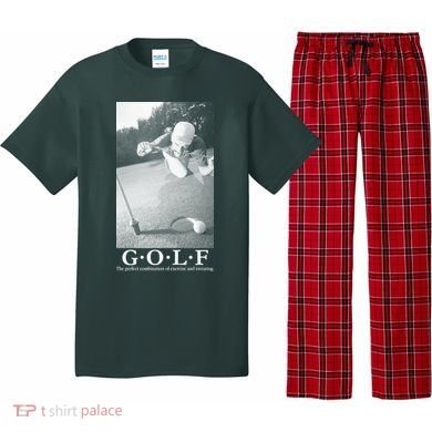 GOLF Perfect Combination Of Exercise And Swearing Pajama Set