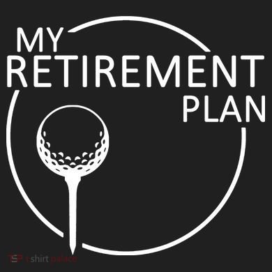 Golf Retirement Plan Funny Comfort Colors T-Shirt