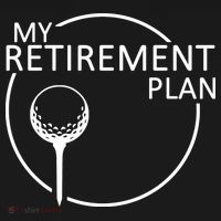Golf Retirement Plan Funny Flexfit Unipanel Trucker Cap thumb 2