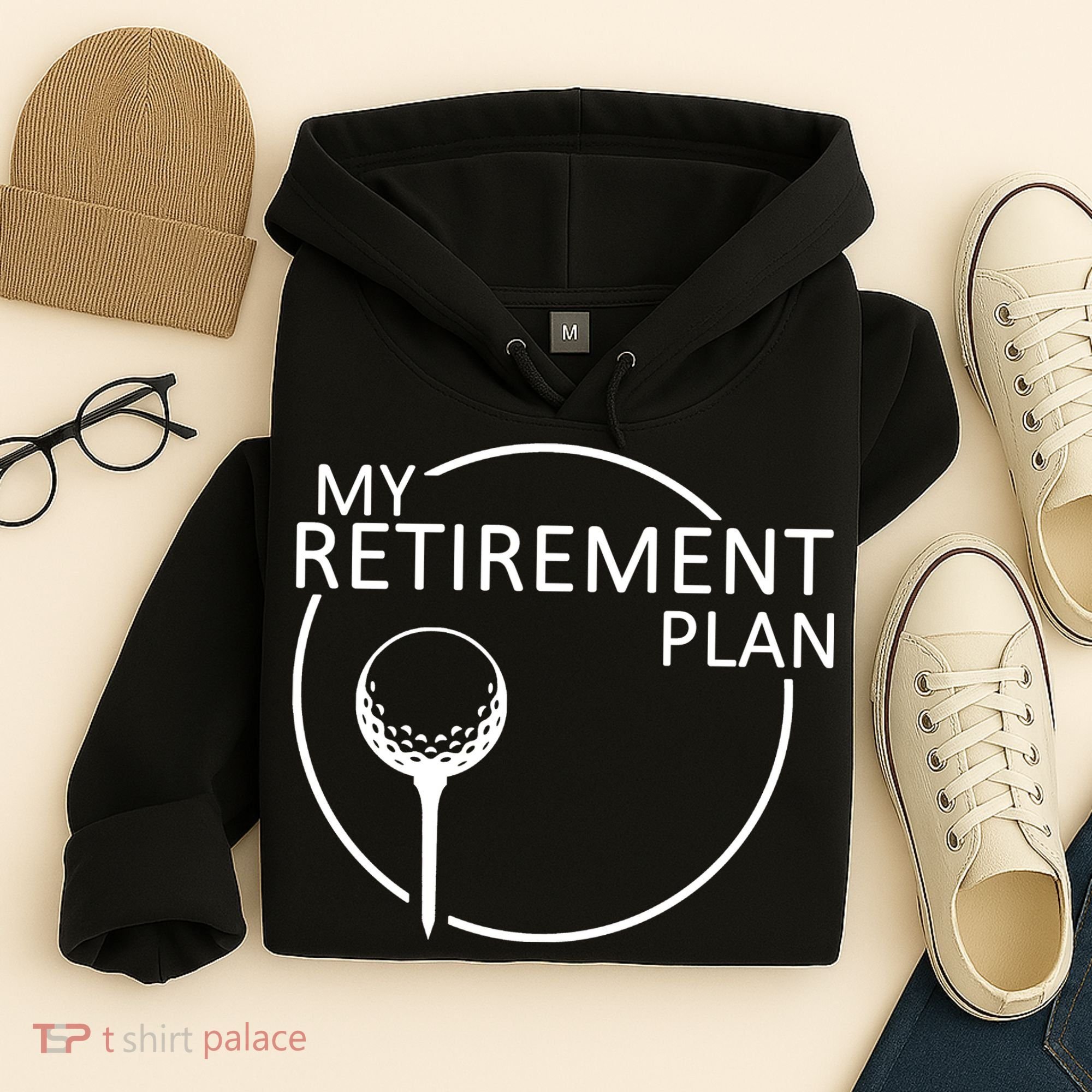 Golf Retirement Plan Funny Hoodie