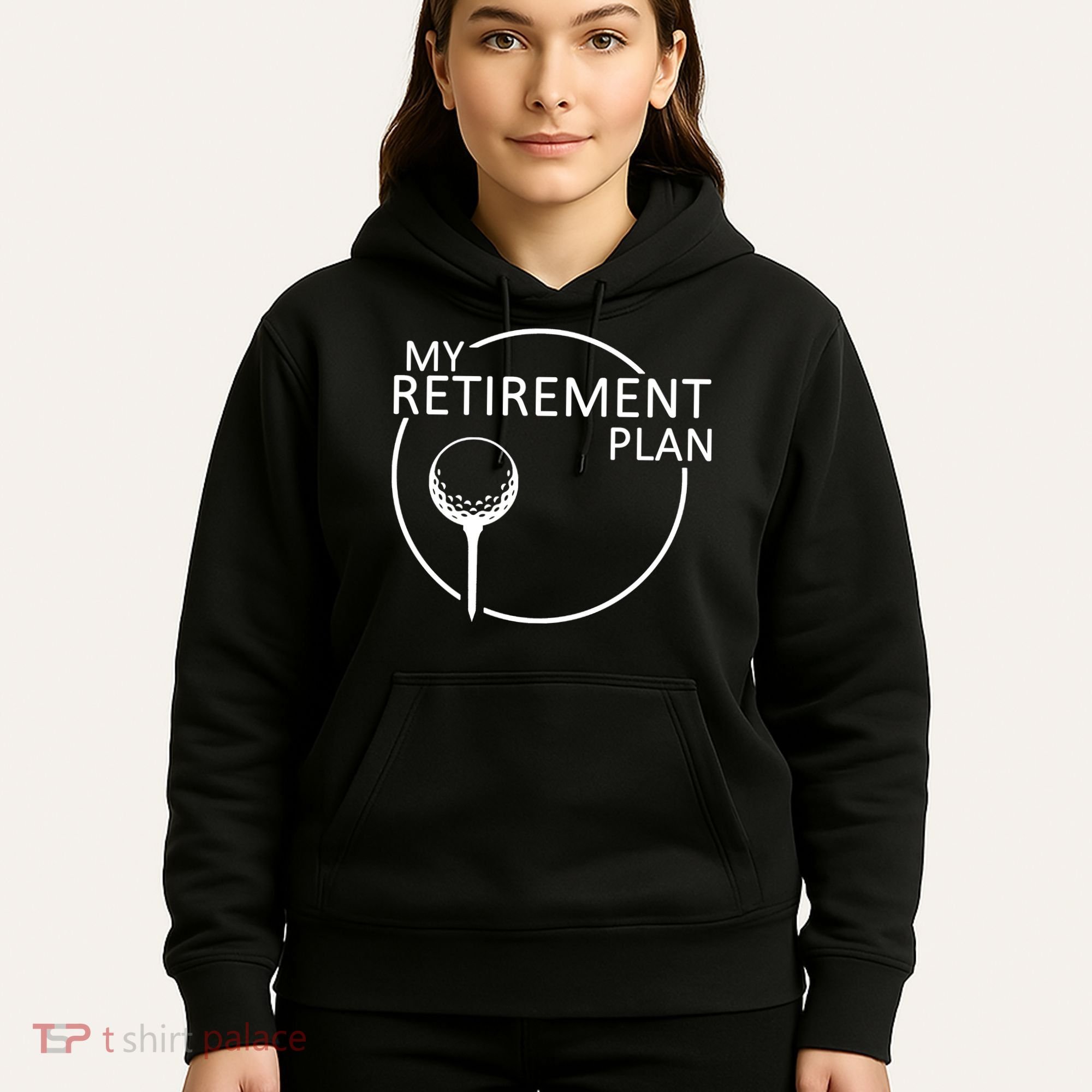 Golf Retirement Plan Funny Hoodie