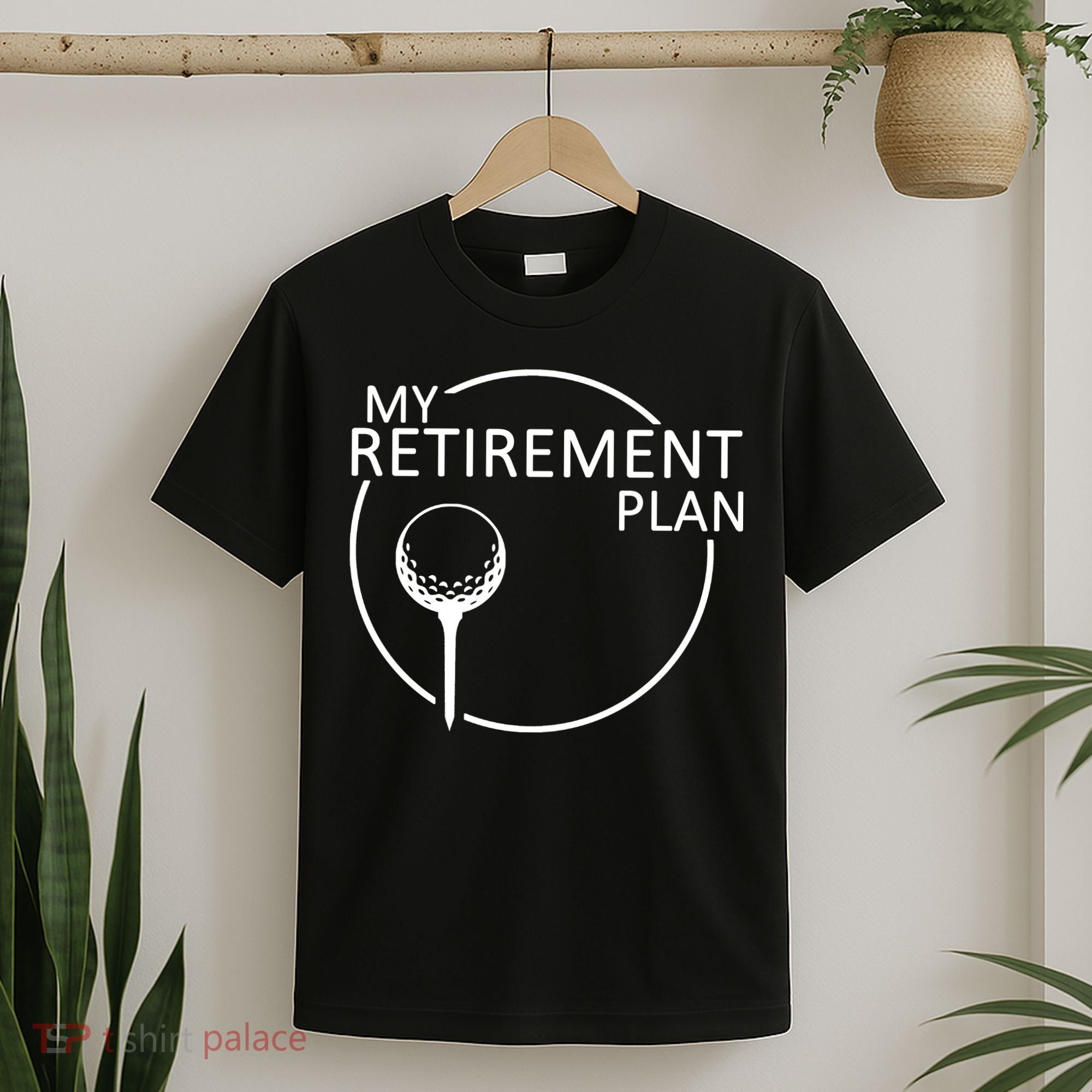 Golf Retirement Plan Funny T-Shirt