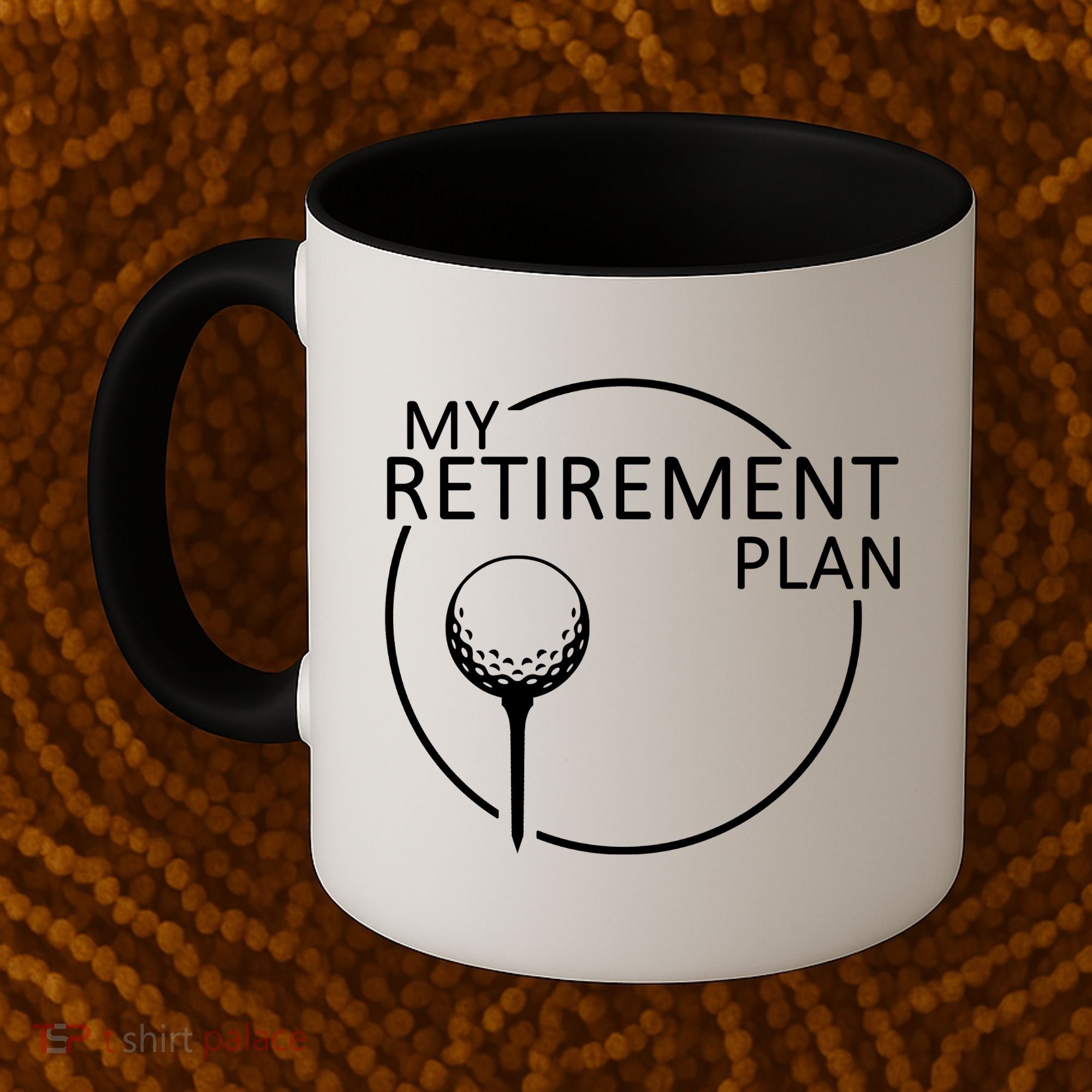 Golf Retirement Plan Funny Coffee Mug