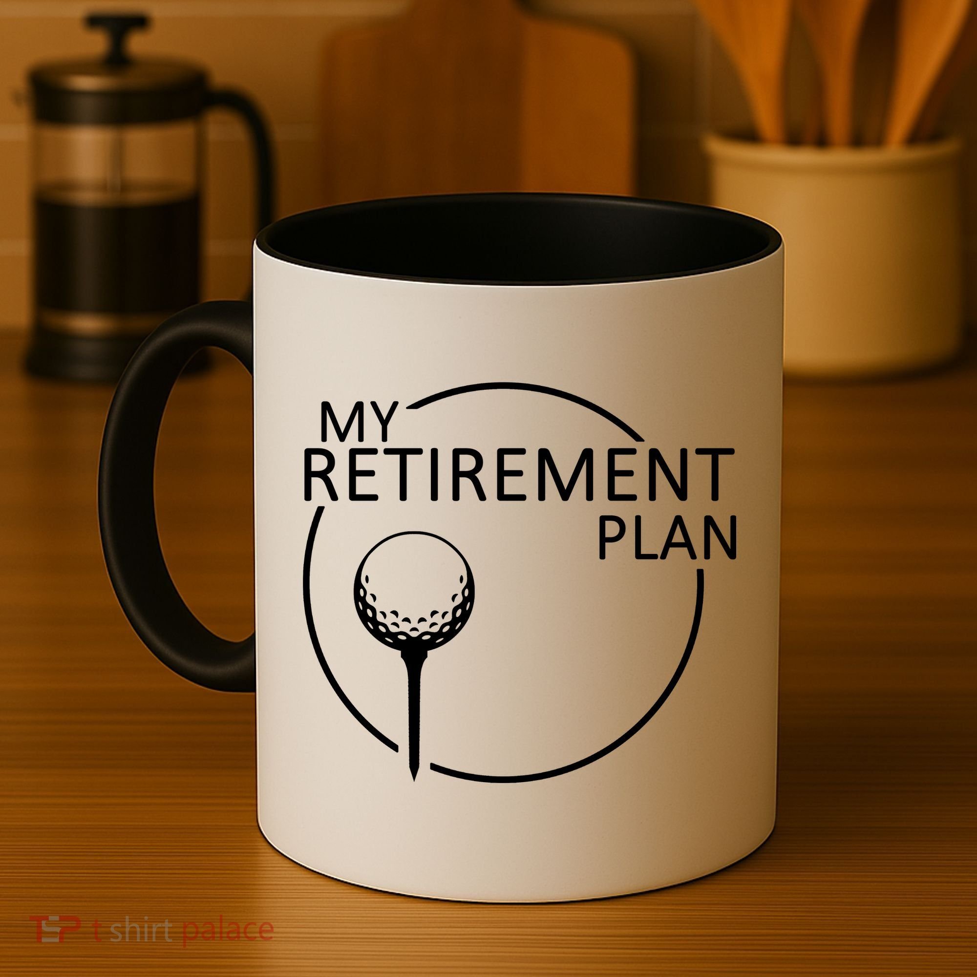 Golf Retirement Plan Funny Coffee Mug