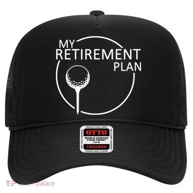 Golf Retirement Plan Funny Hat