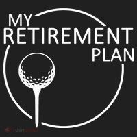 Golf Retirement Plan Funny Hat thumb 2