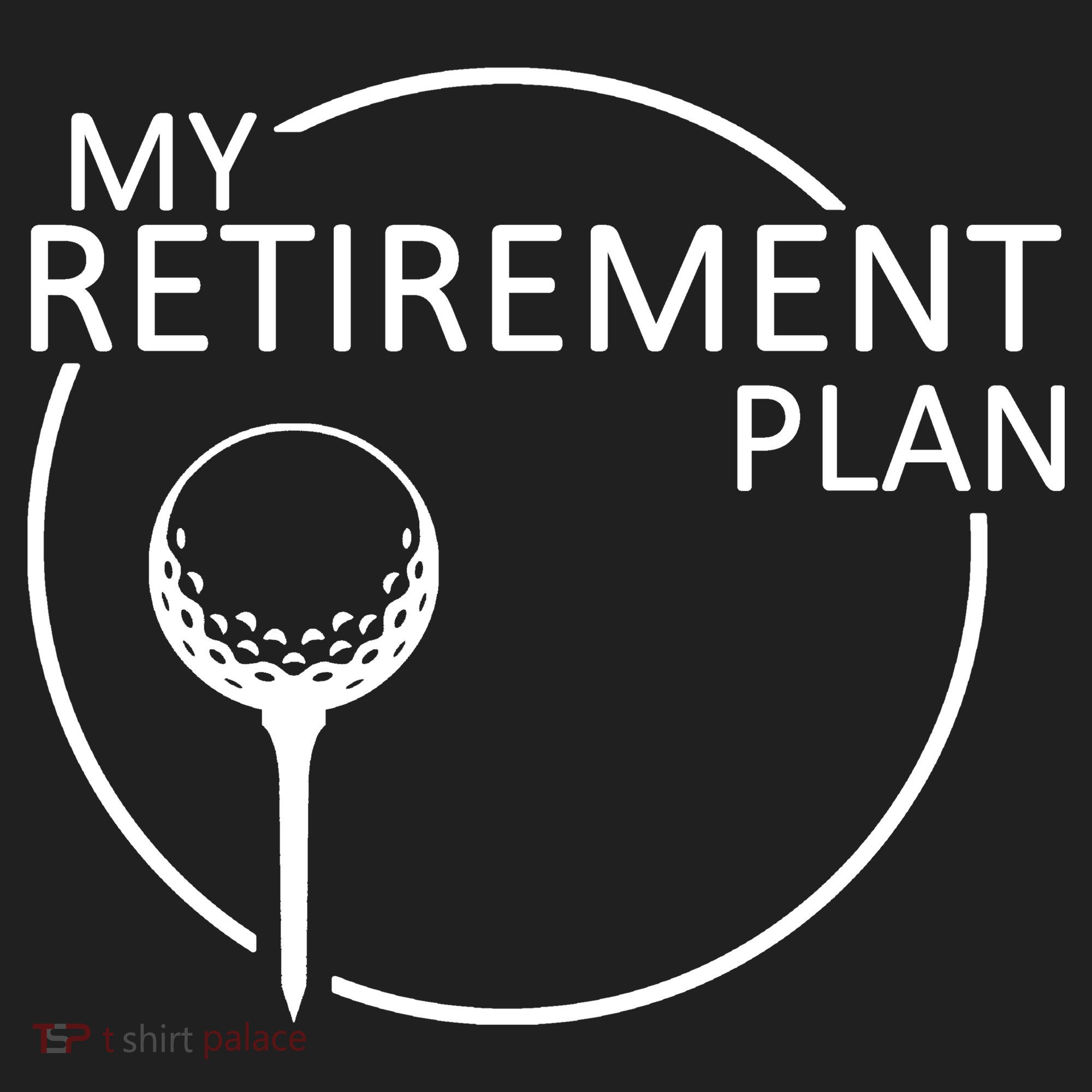 Golf Retirement Plan Funny Hat