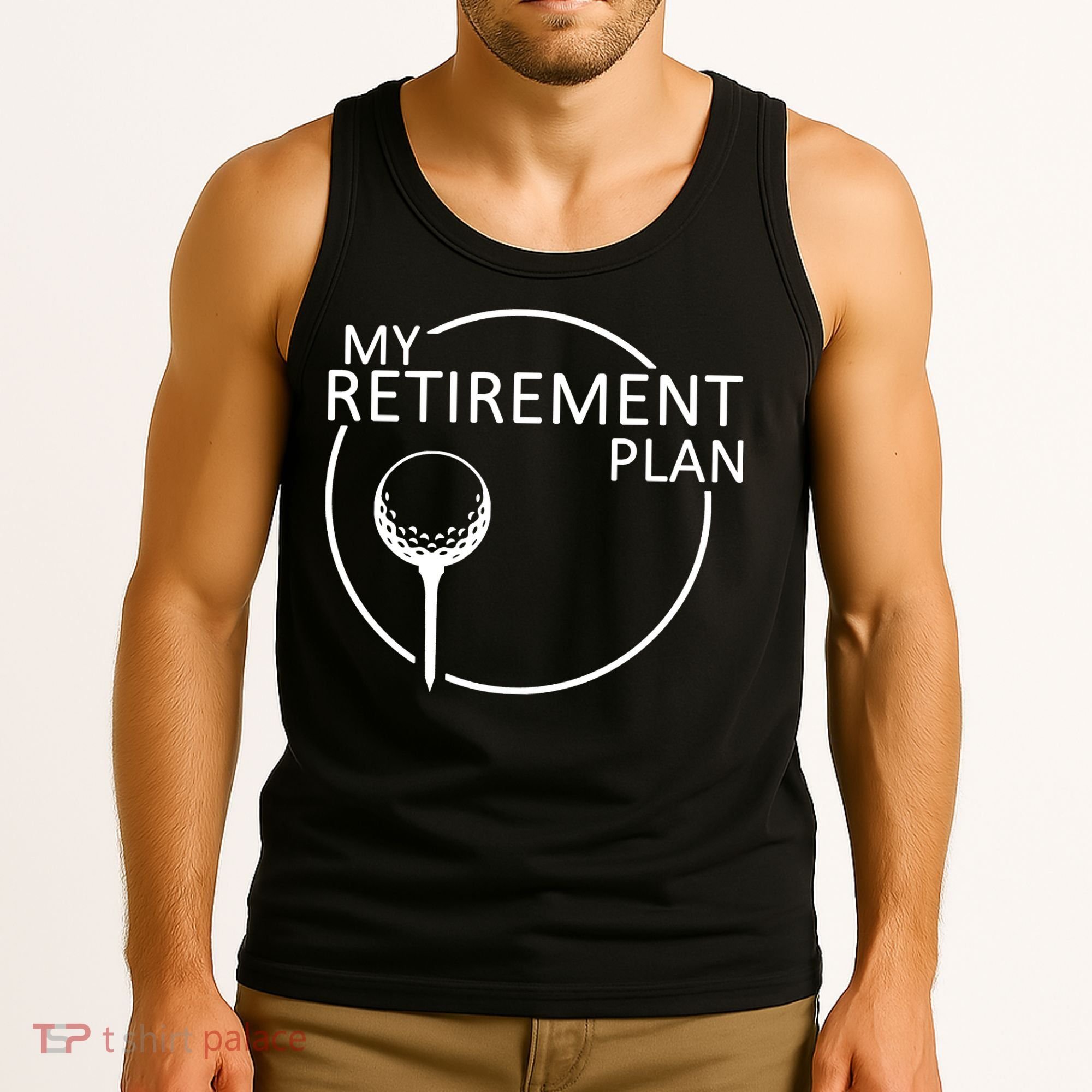 Golf Retirement Plan Funny Tank Top